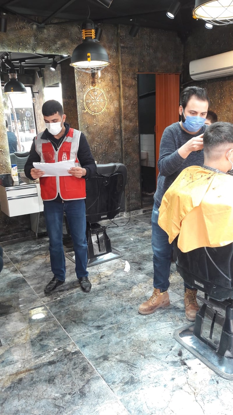 Berberler, Kuaförler, Güzellik Merkezileri, Hamam ve Saunalar ile Masaj salonları denetlendi